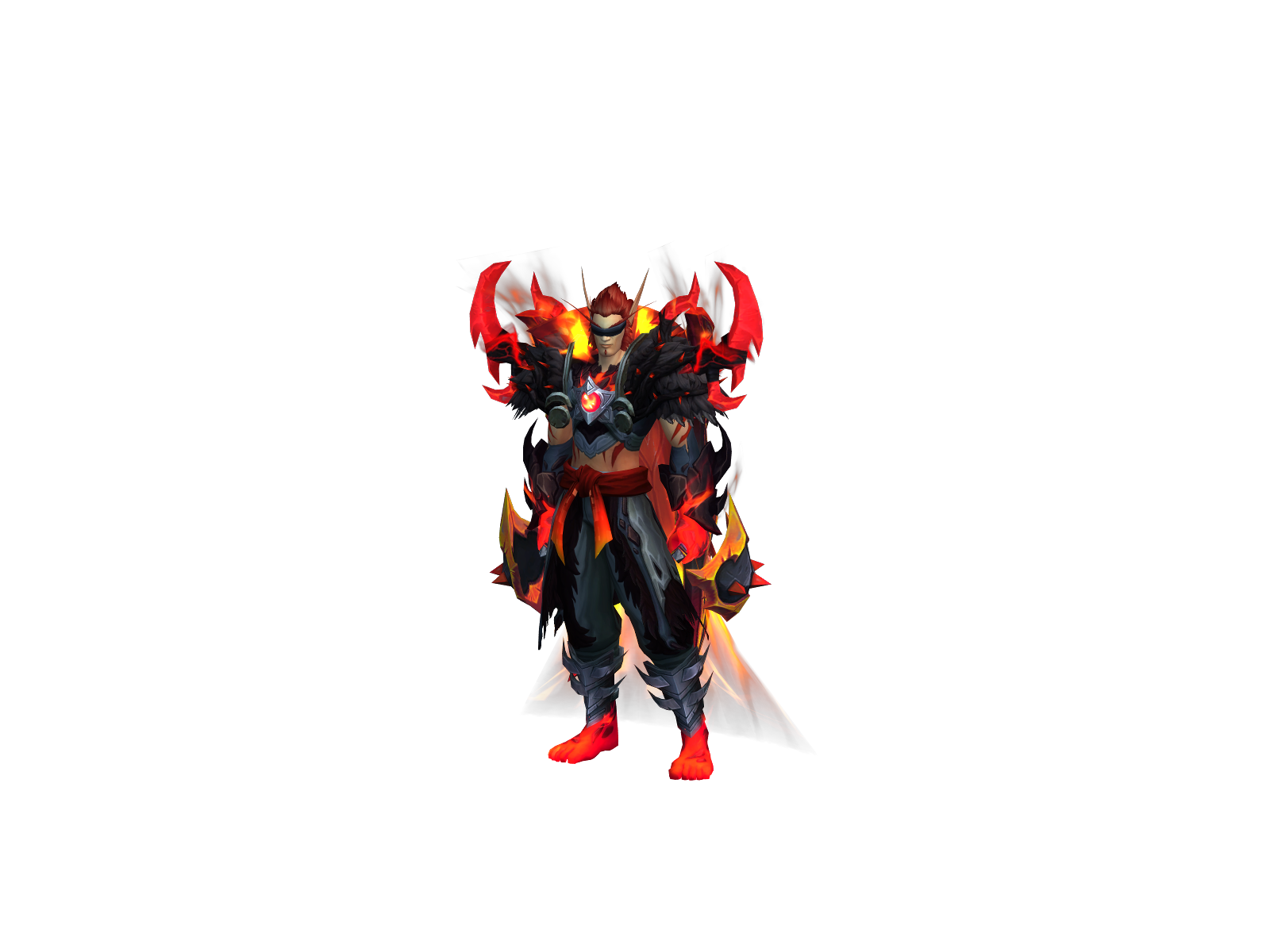 Dárkterrór 3D character render