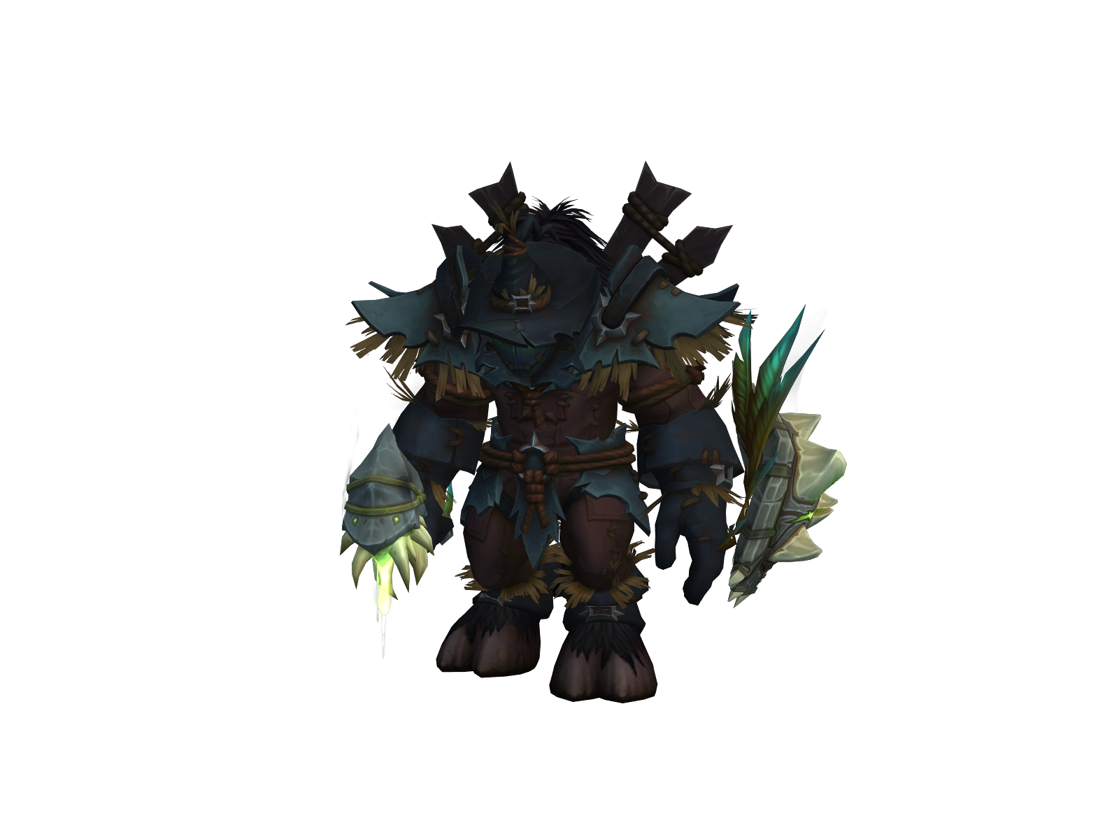 Curitas 3D character render