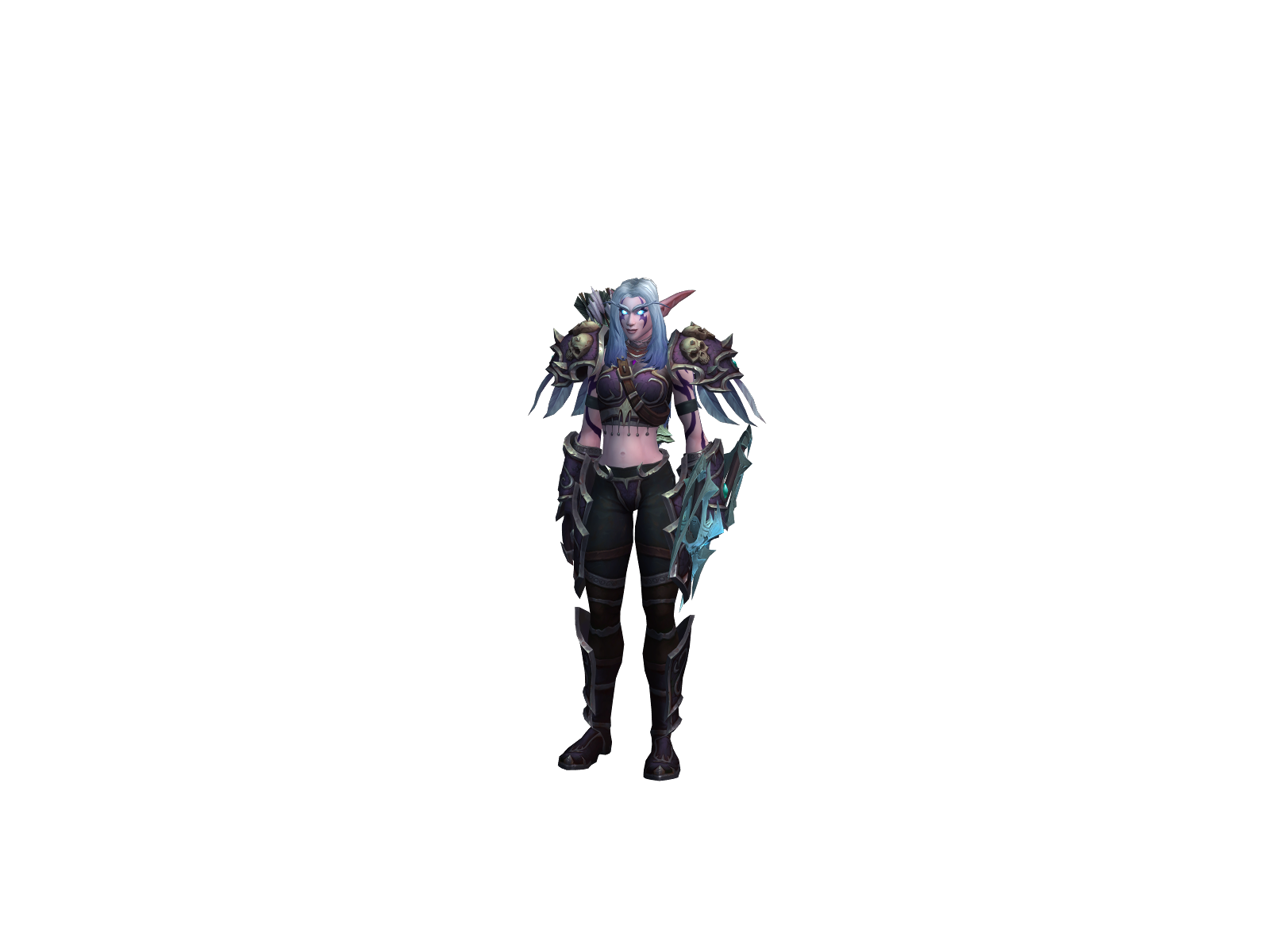 Nishandra 3D character render