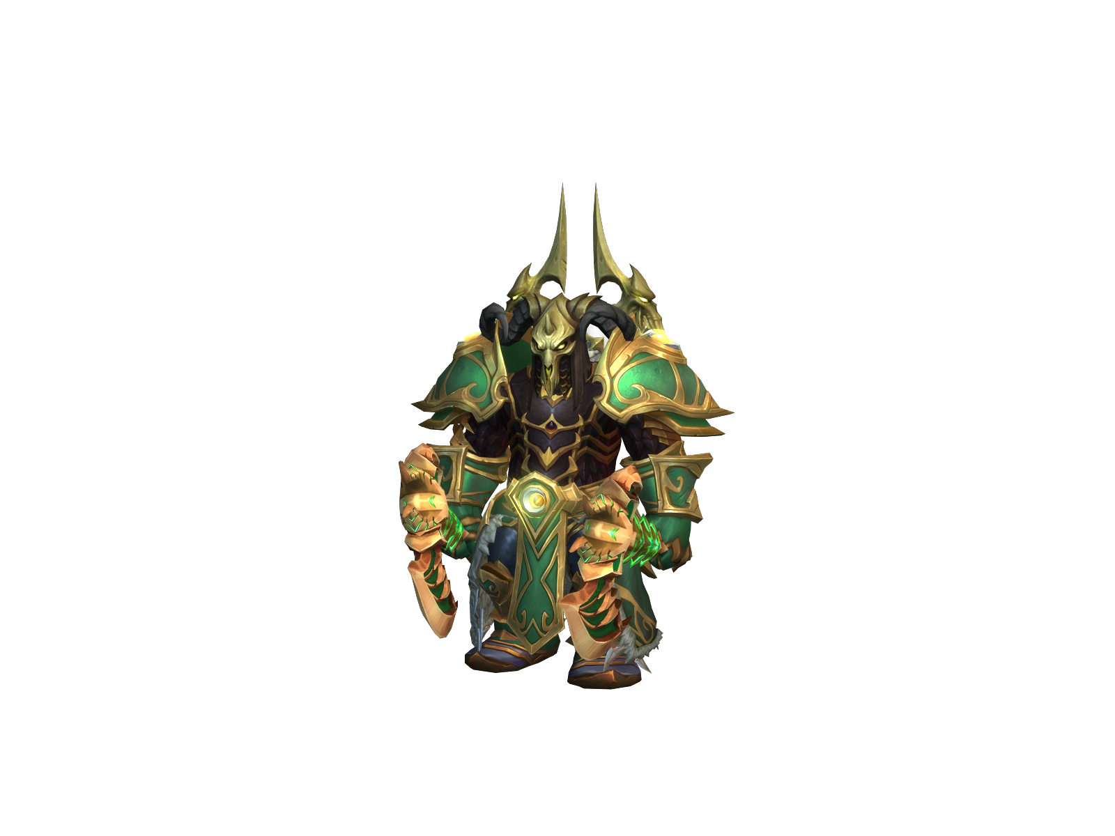 Shamamón 3D character render
