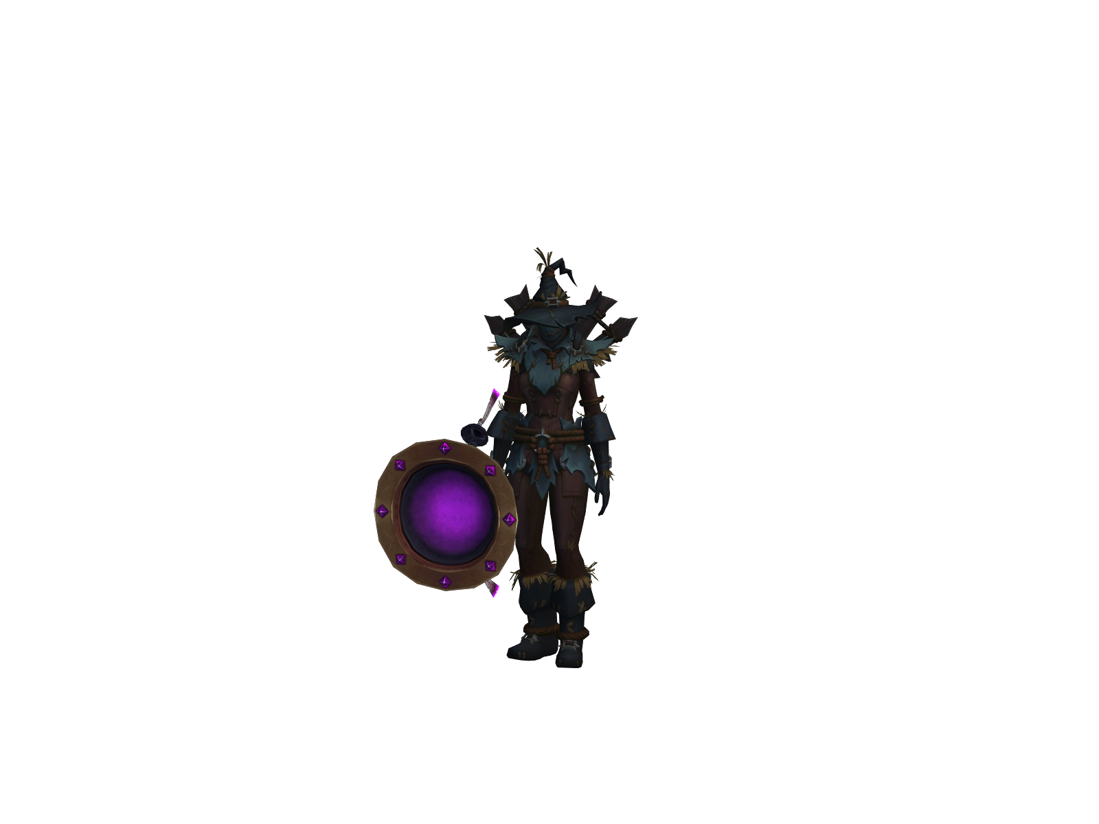 Sraec 3D character render