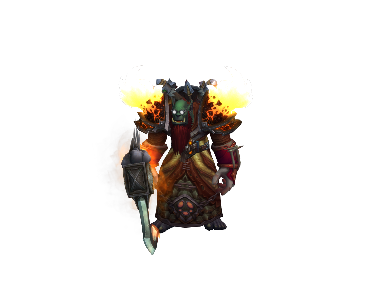 Manolot 3D character render