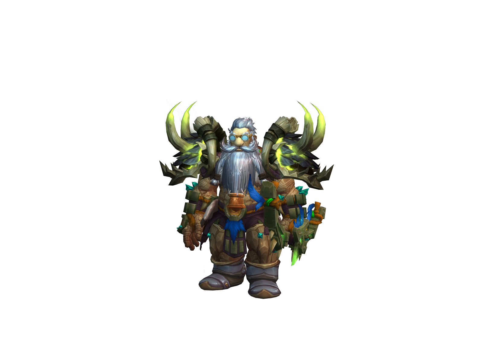 Locoarmados 3D character render