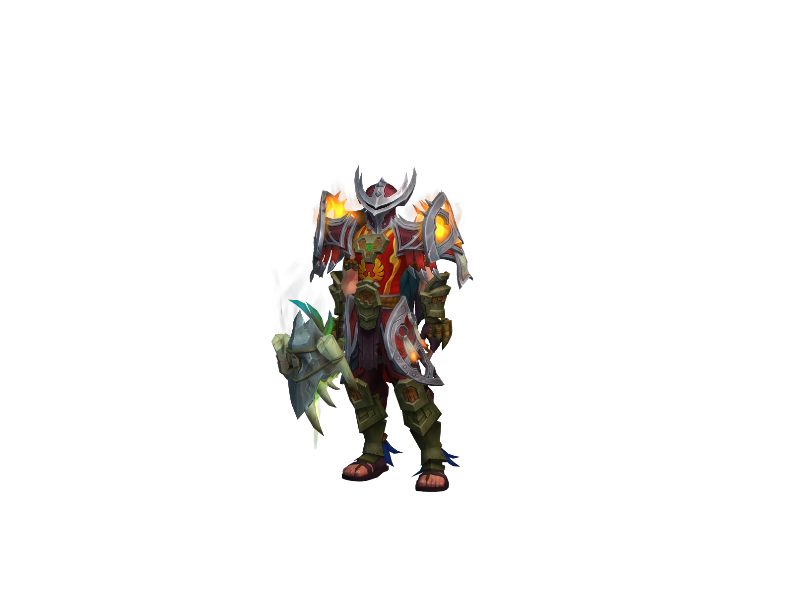Xdpaladin 3D character render