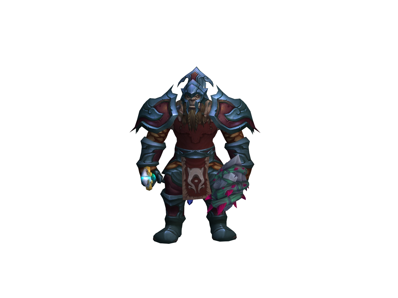 Shìrô 3D character render