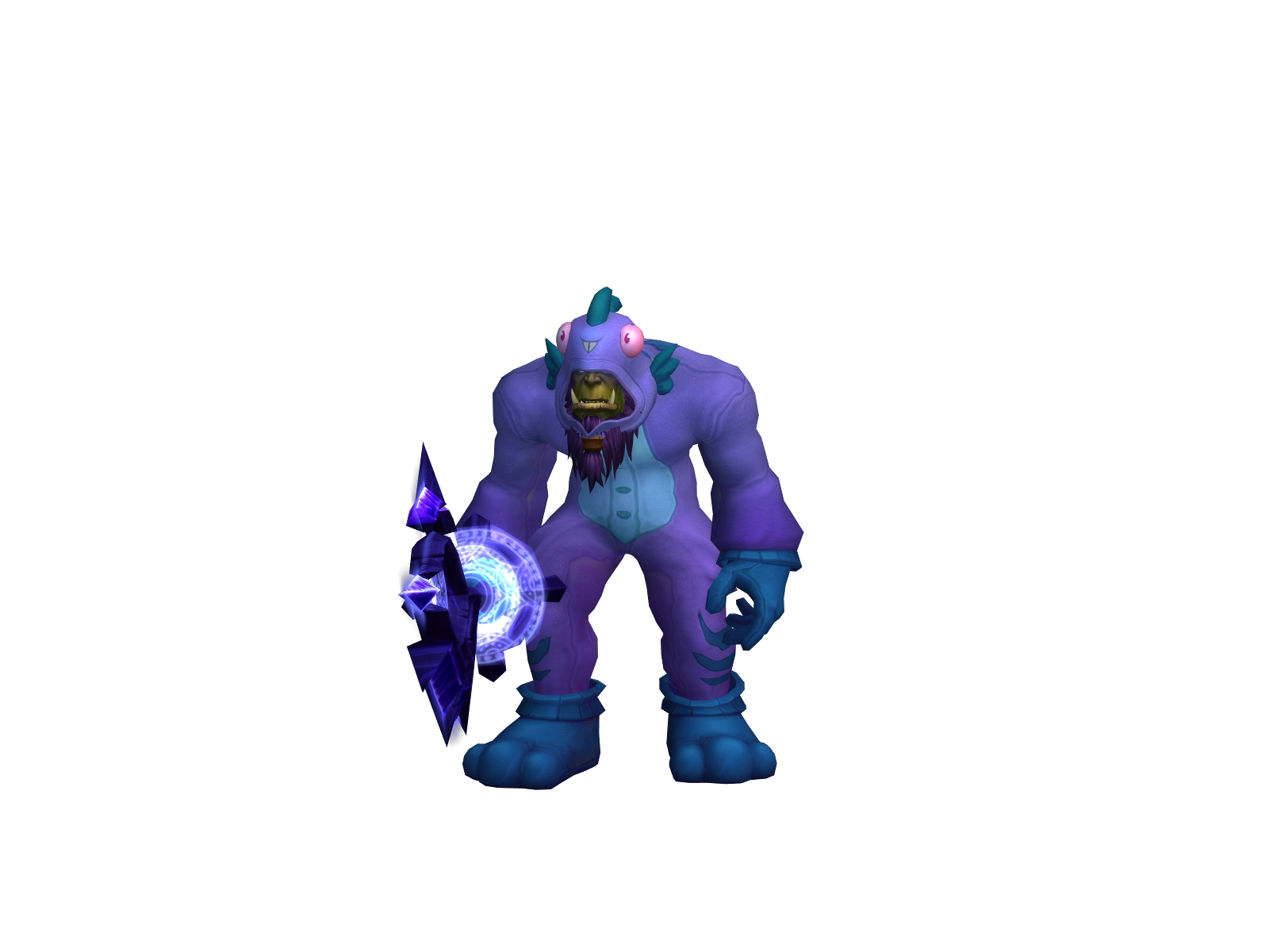 Antigeno 3D character render