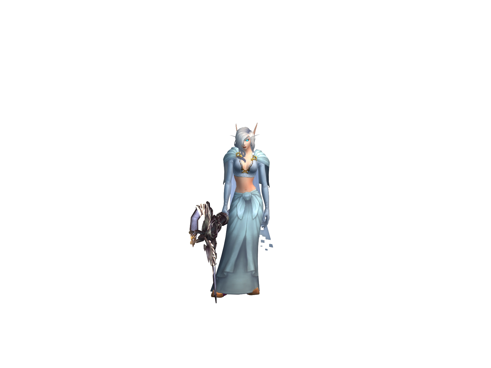 Agmes 3D character render