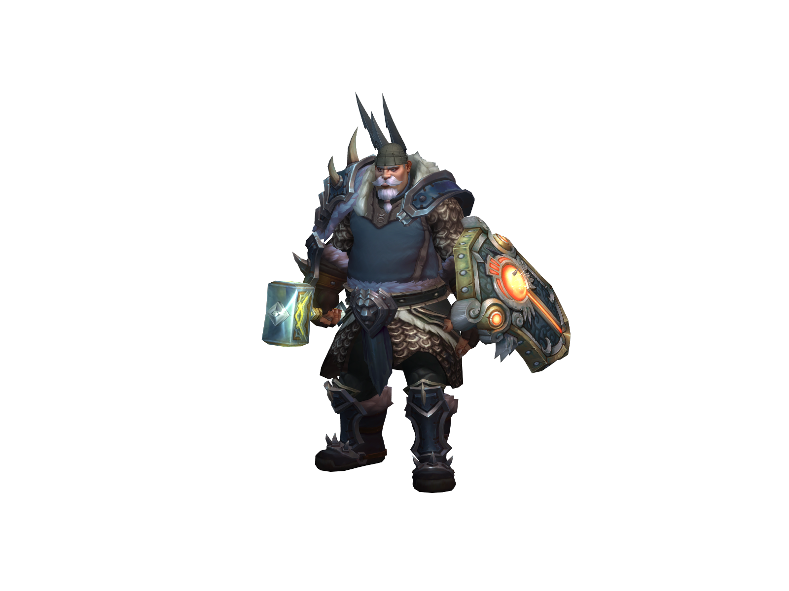 Ödín 3D character render