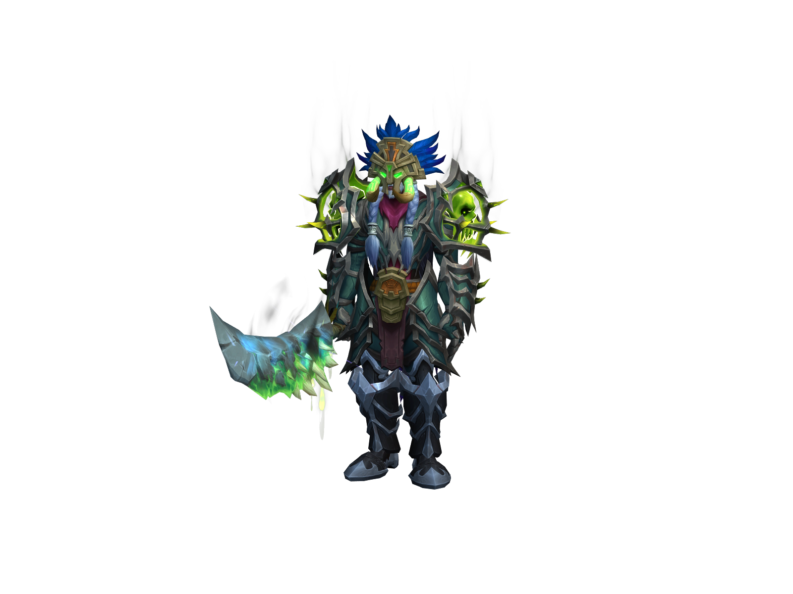 Ragnakk 3D character render