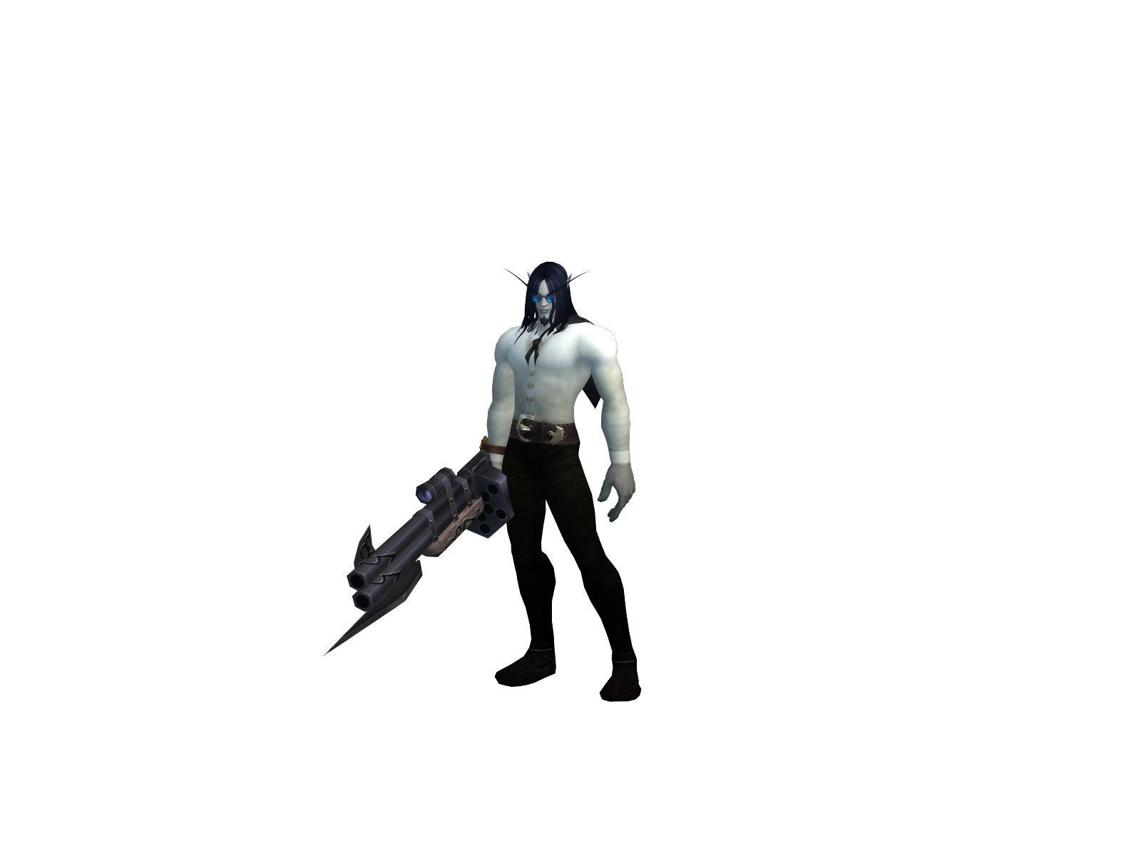 Aczinø 3D character render