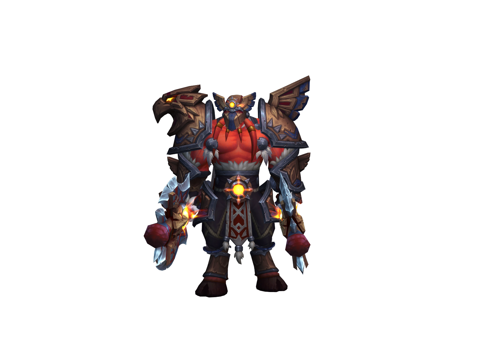 Babayagawar 3D character render