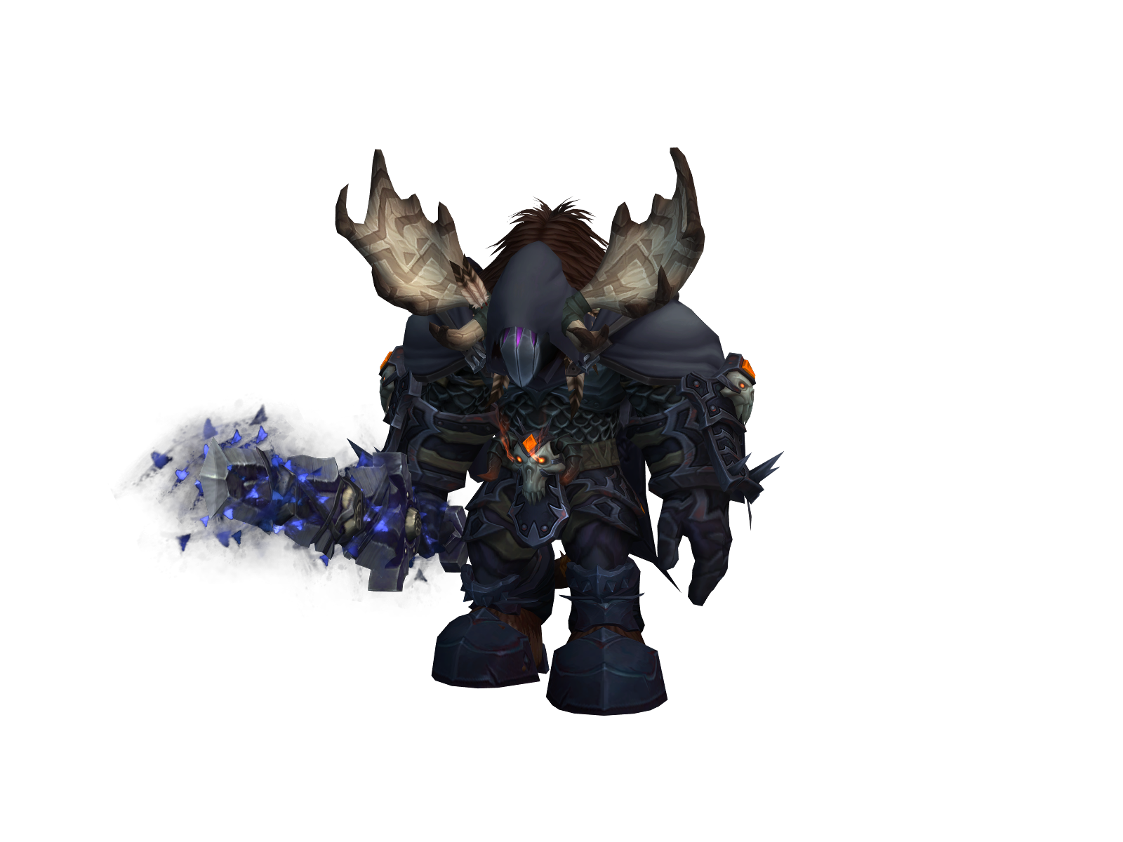 Sepulcral 3D character render