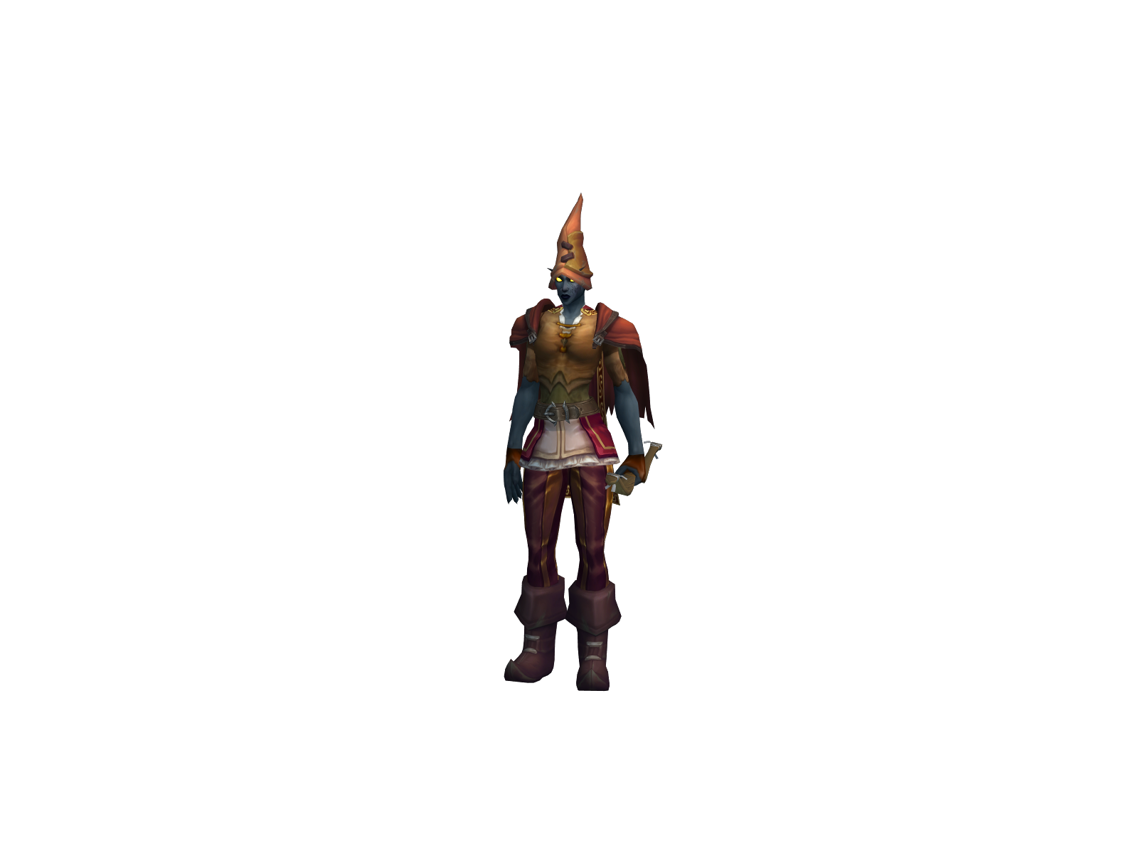 Blanco 3D character render