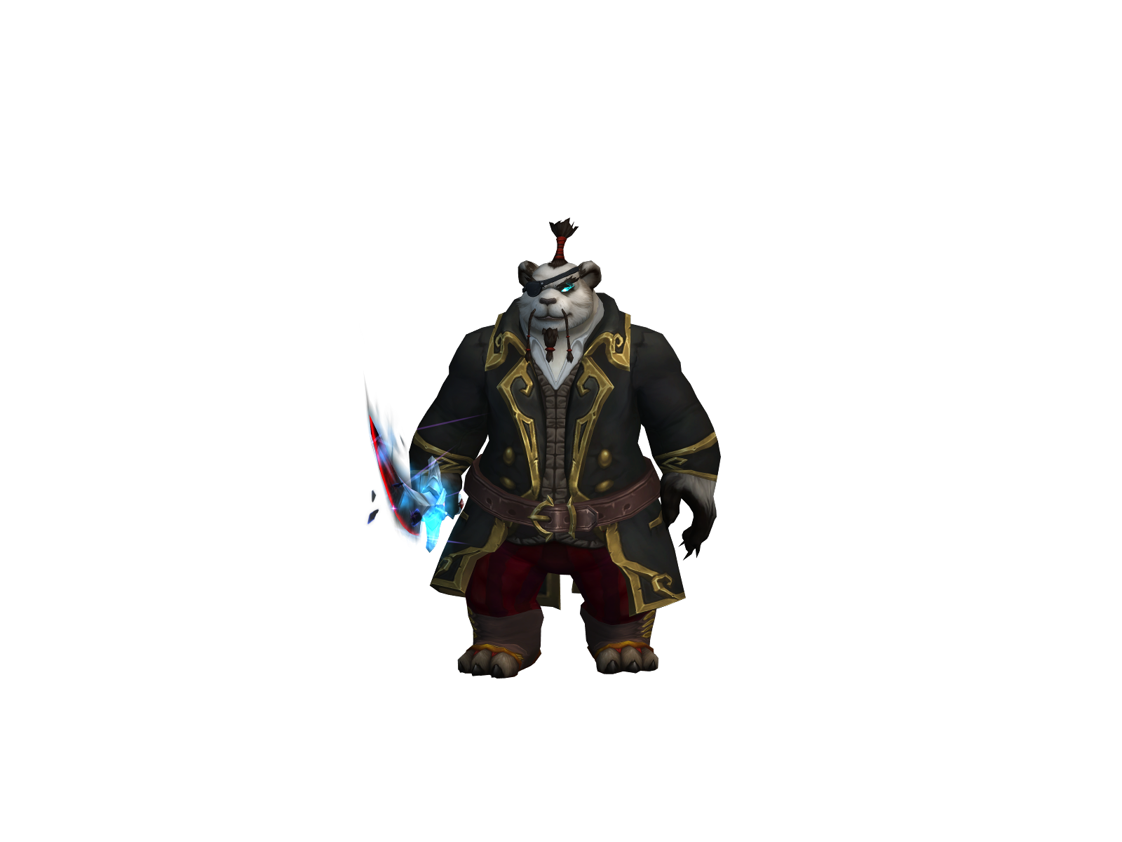 Goldito 3D character render