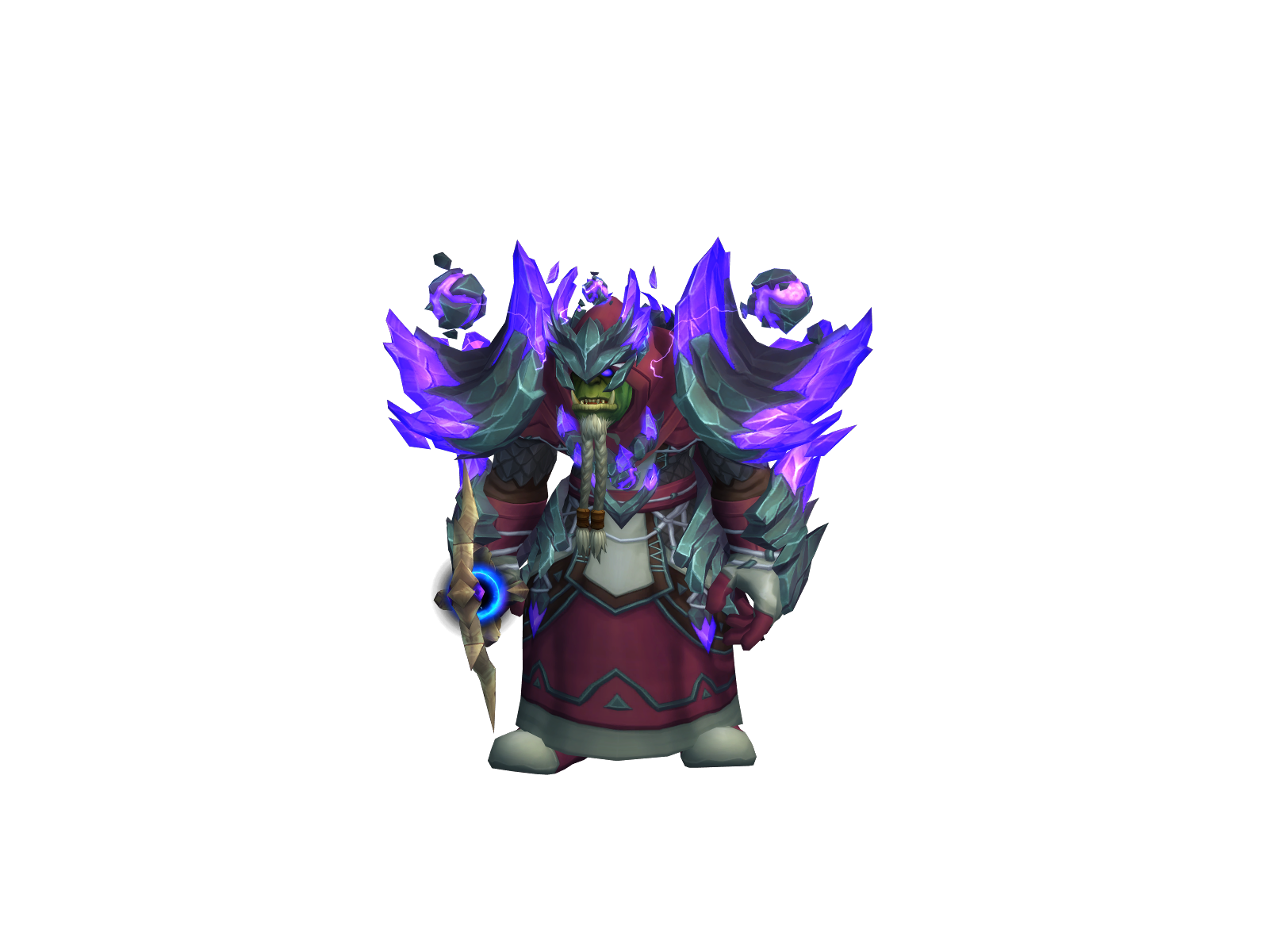Gôël 3D character render