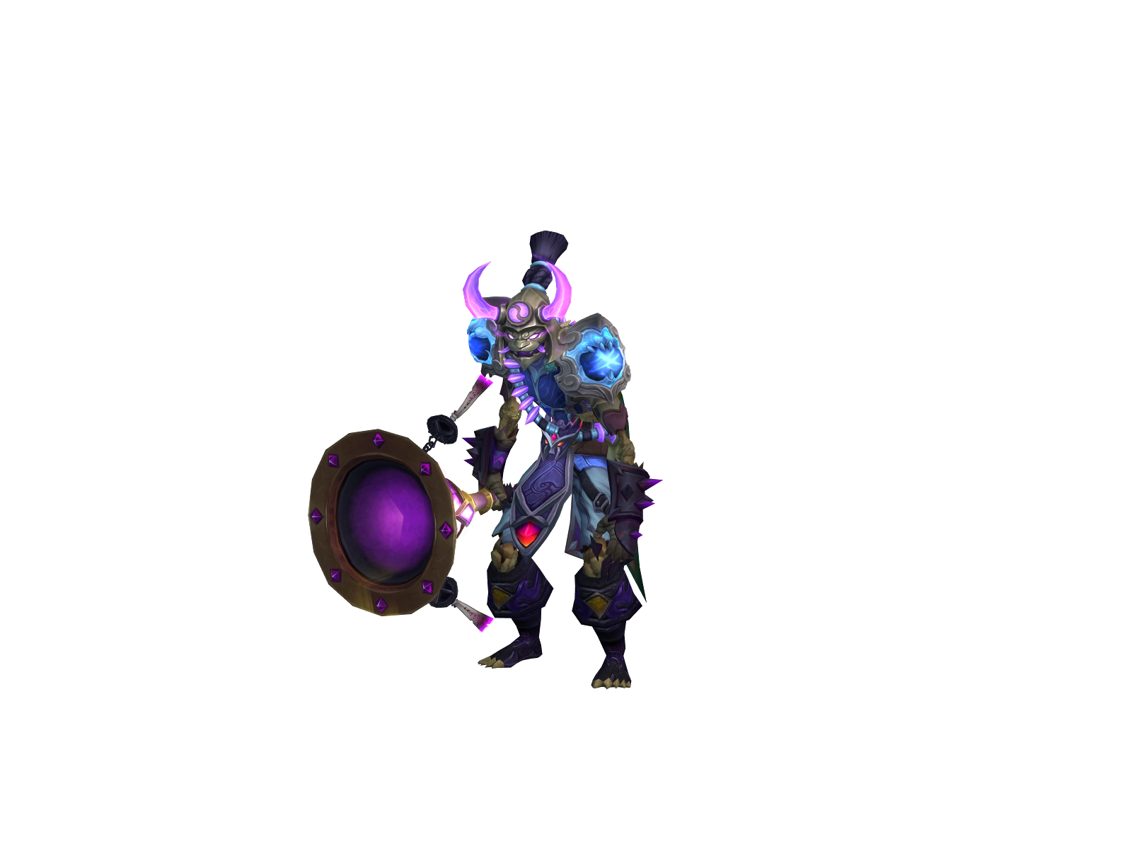 Shewero 3D character render