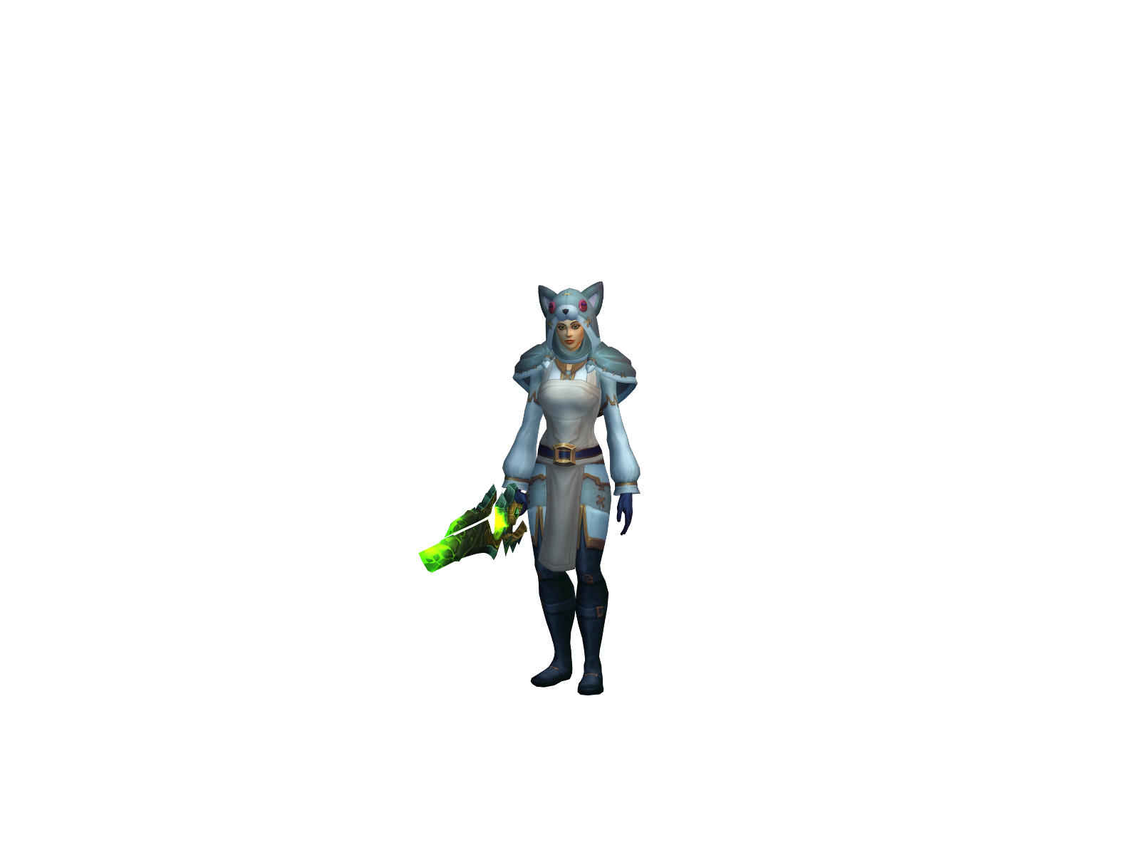 Hoama 3D character render