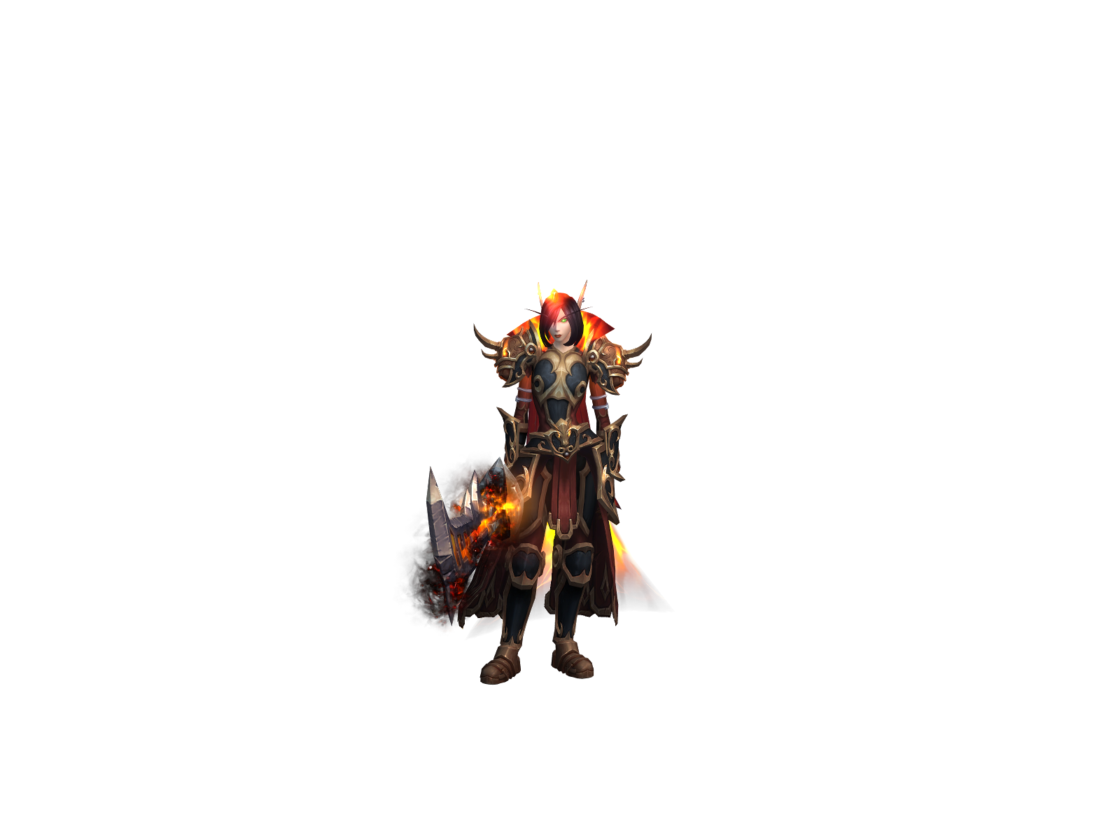 Ânieth 3D character render