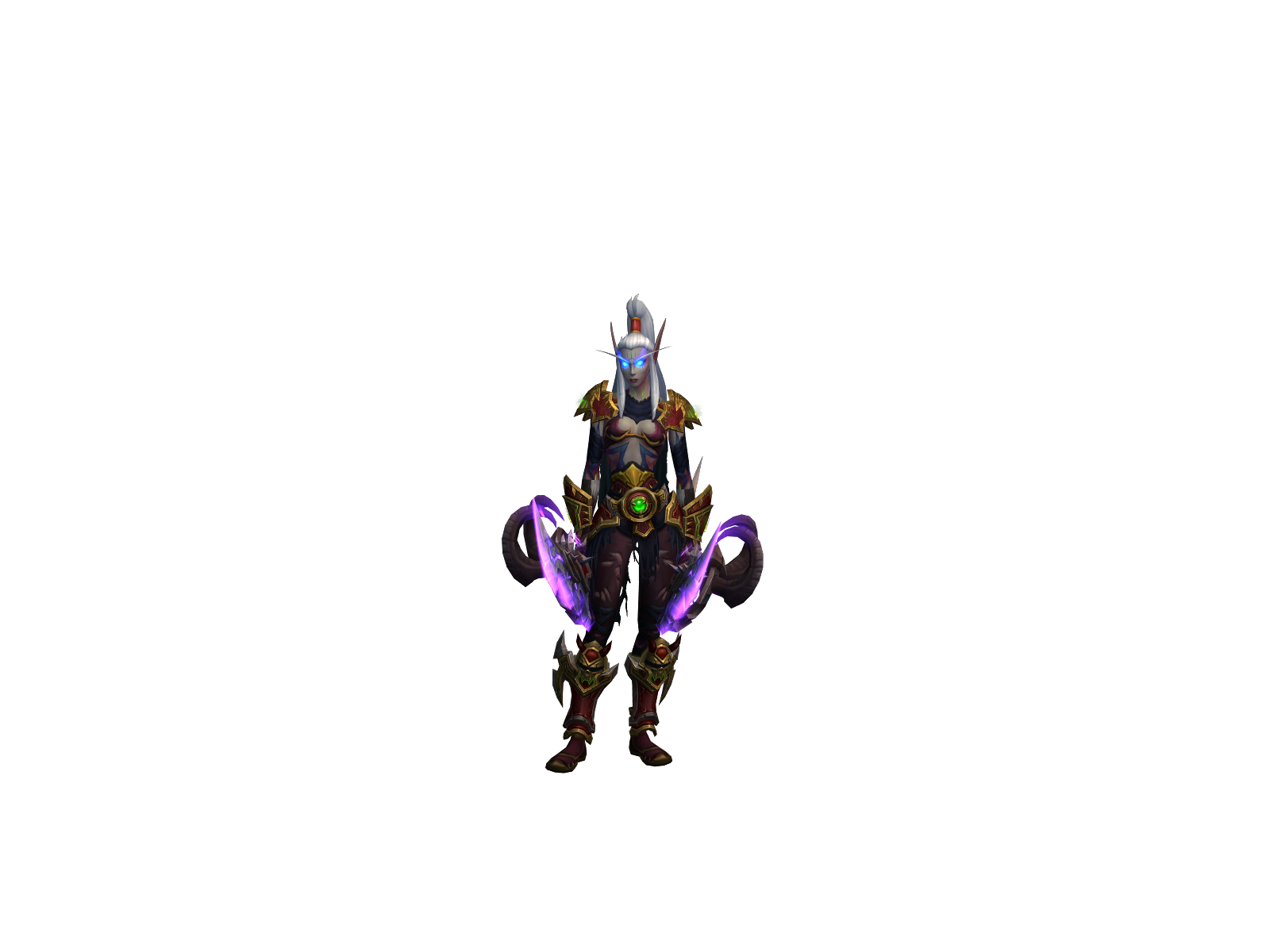 Demonicks 3D character render