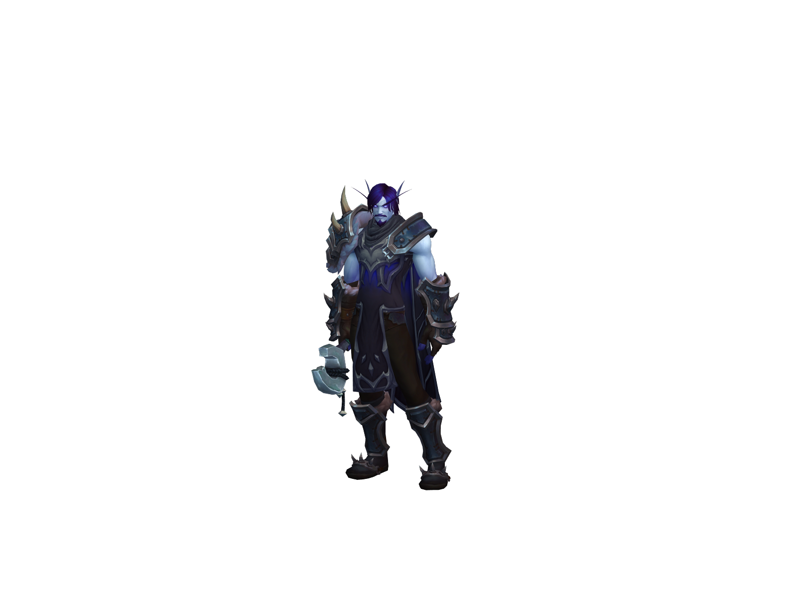Aflicton 3D character render