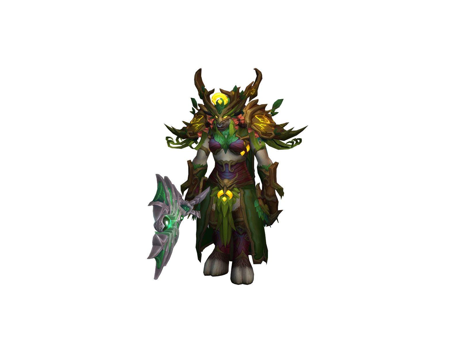 Dudanuit 3D character render