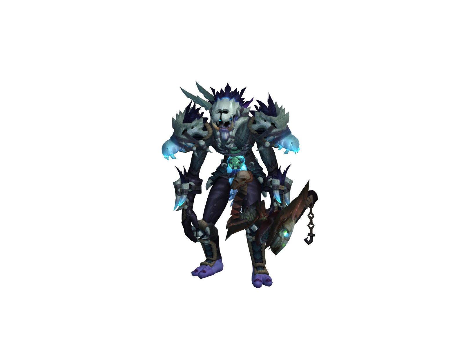 Ankhatu 3D character render