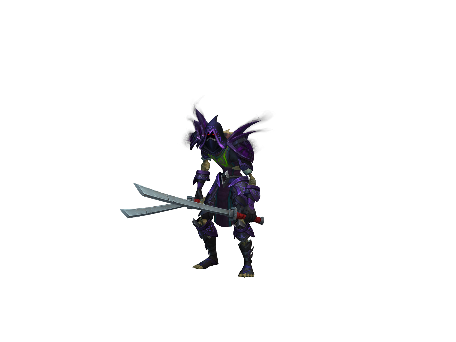 Noscared 3D character render