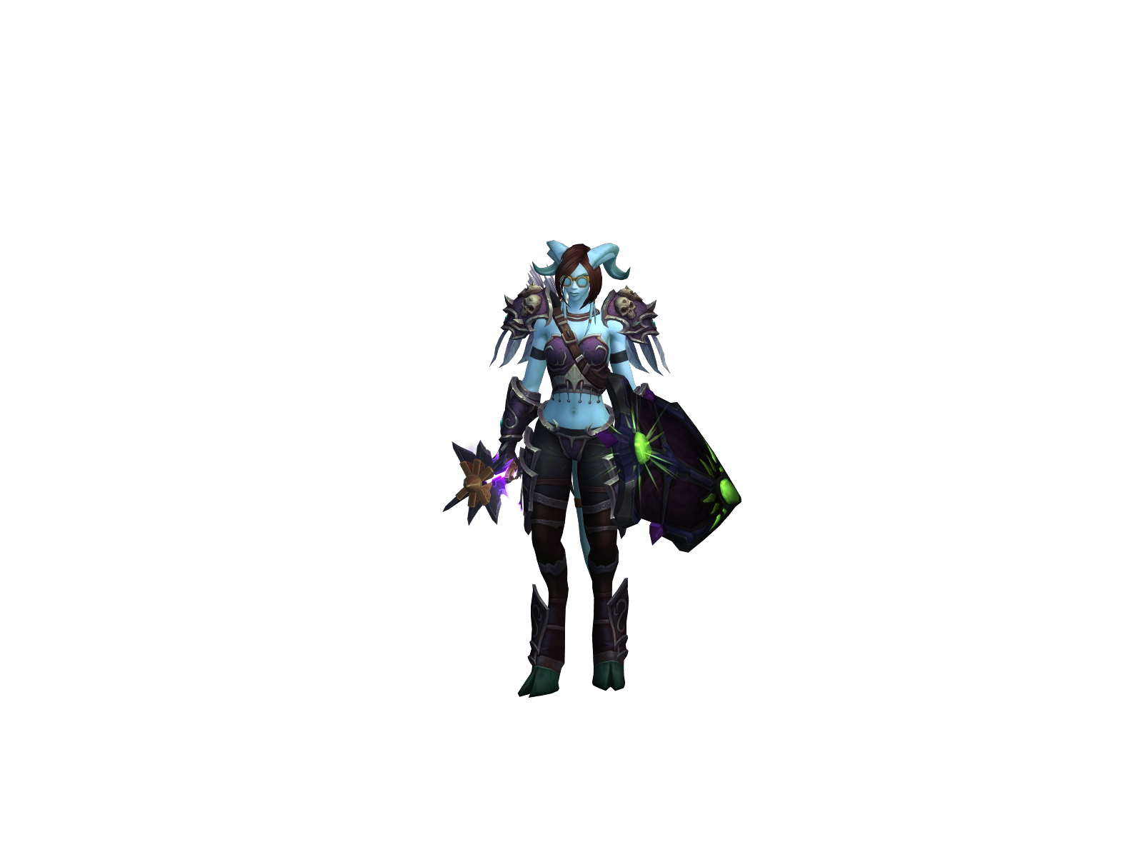 Purgecast 3D character render