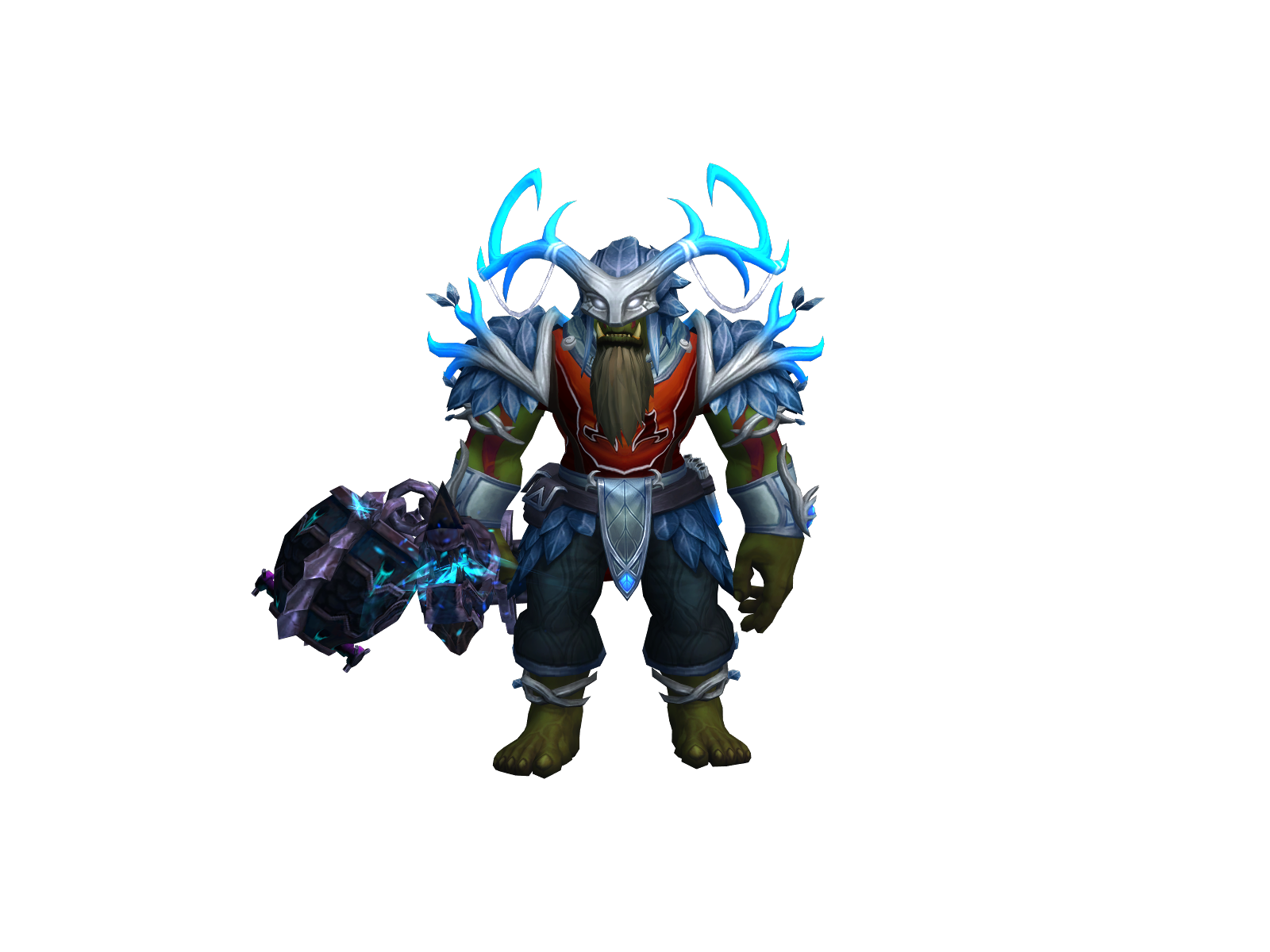 Evilo 3D character render