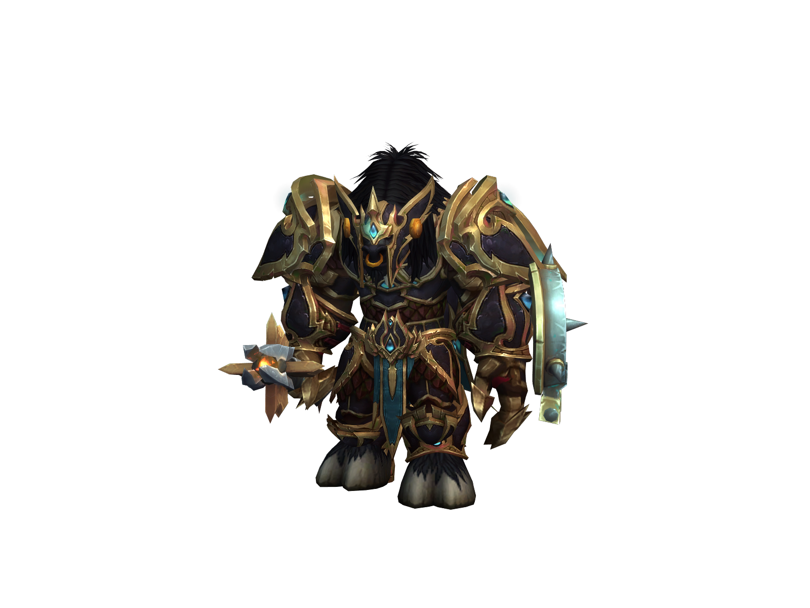 Hallfdan 3D character render