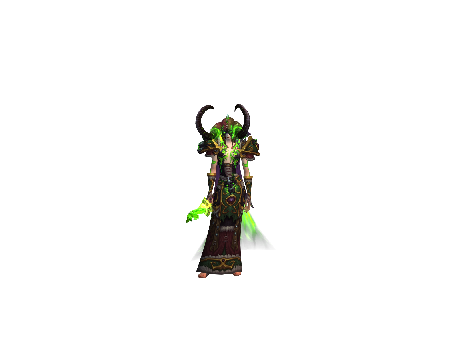 Nyvielle 3D character render