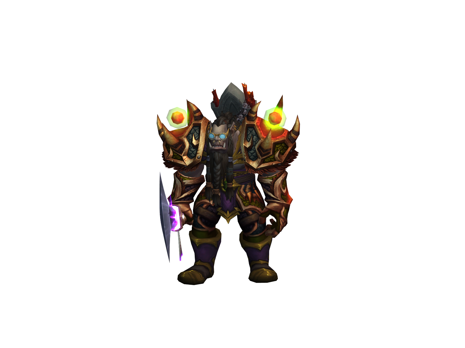Junglecleave 3D character render