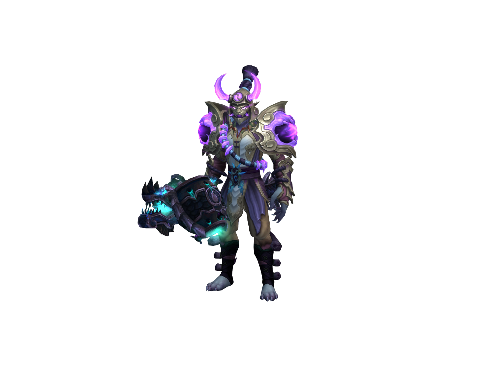 Ruso 3D character render