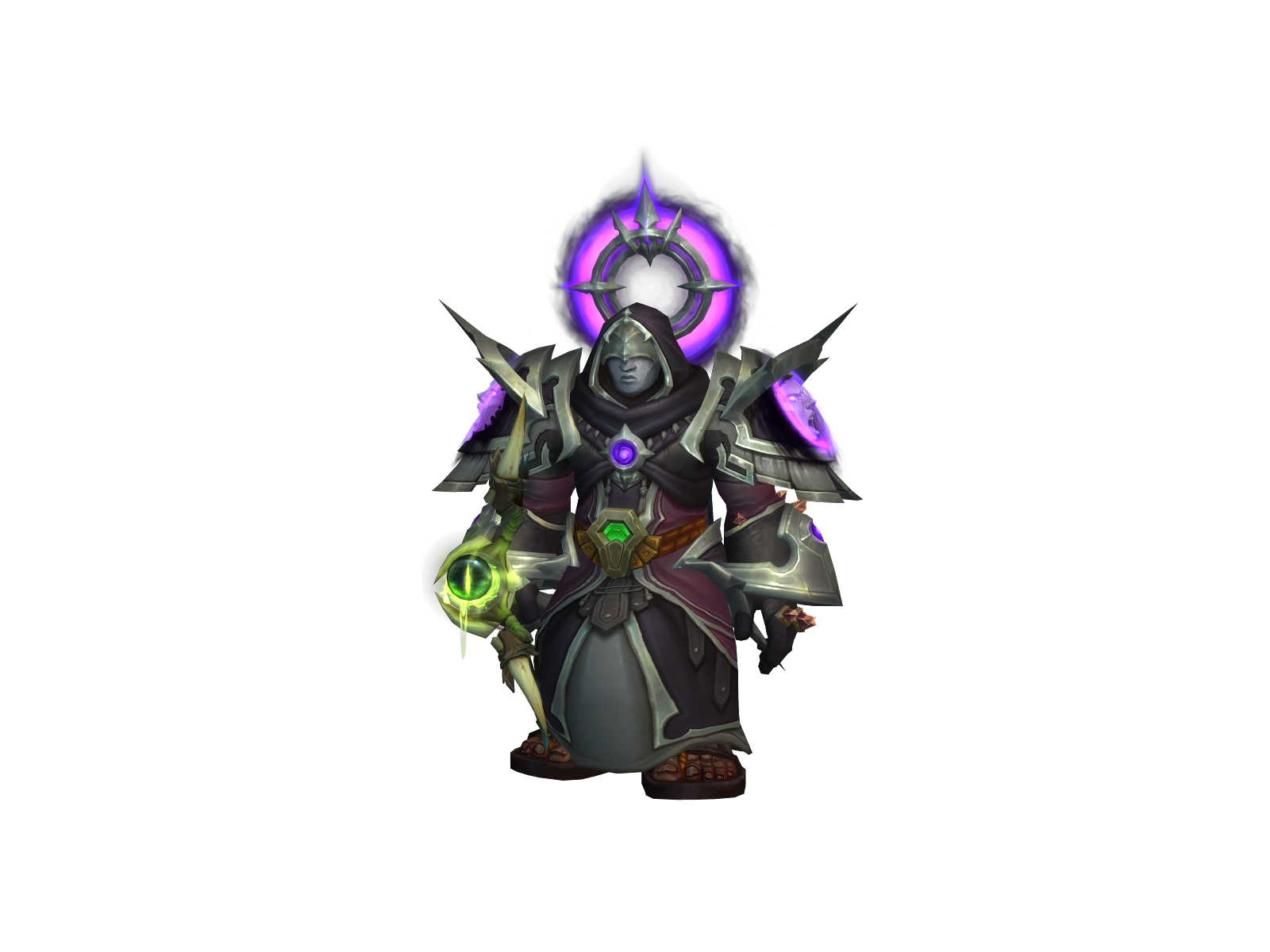 Darckpriestt 3D character render