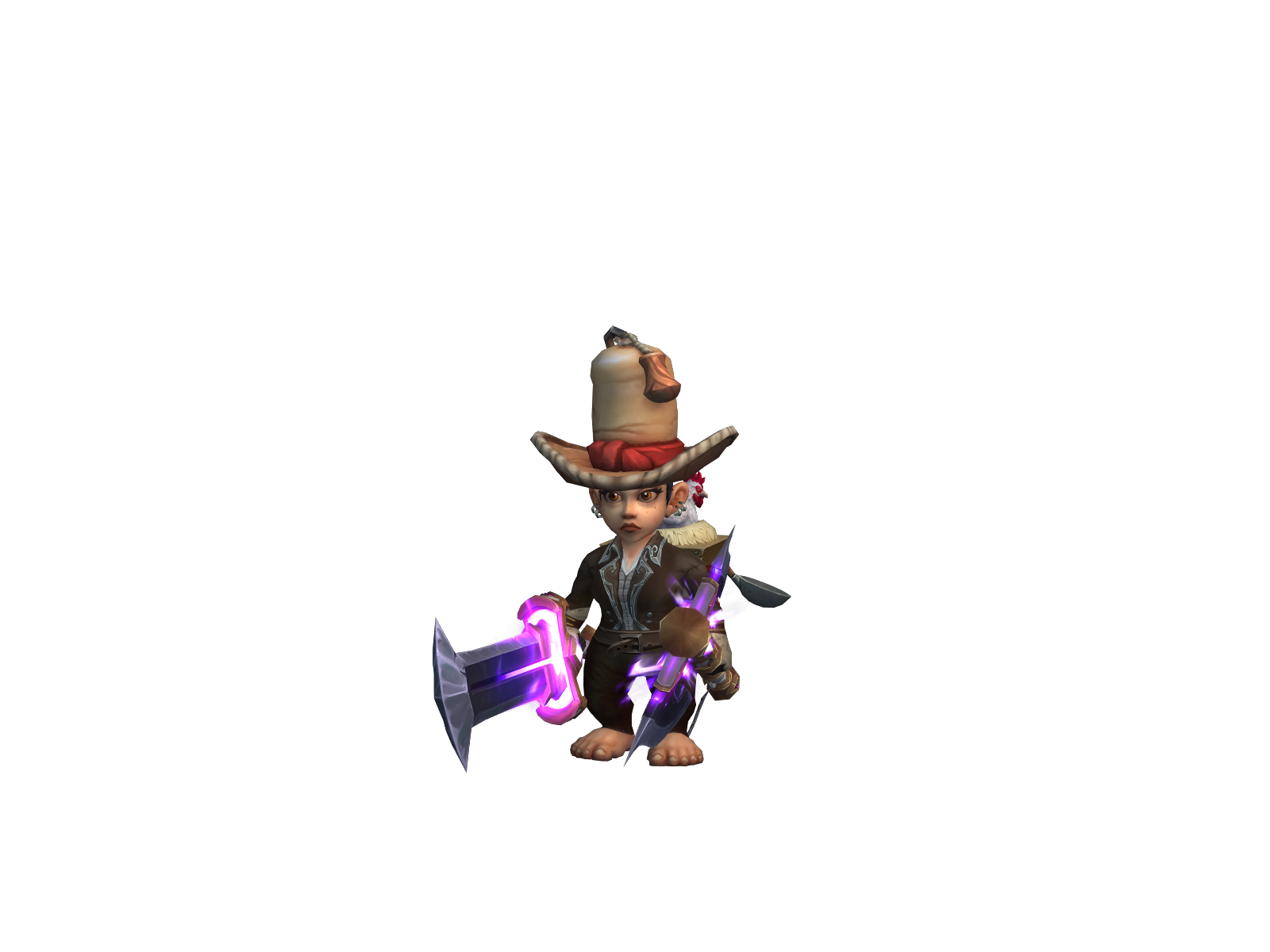 Knoxica 3D character render