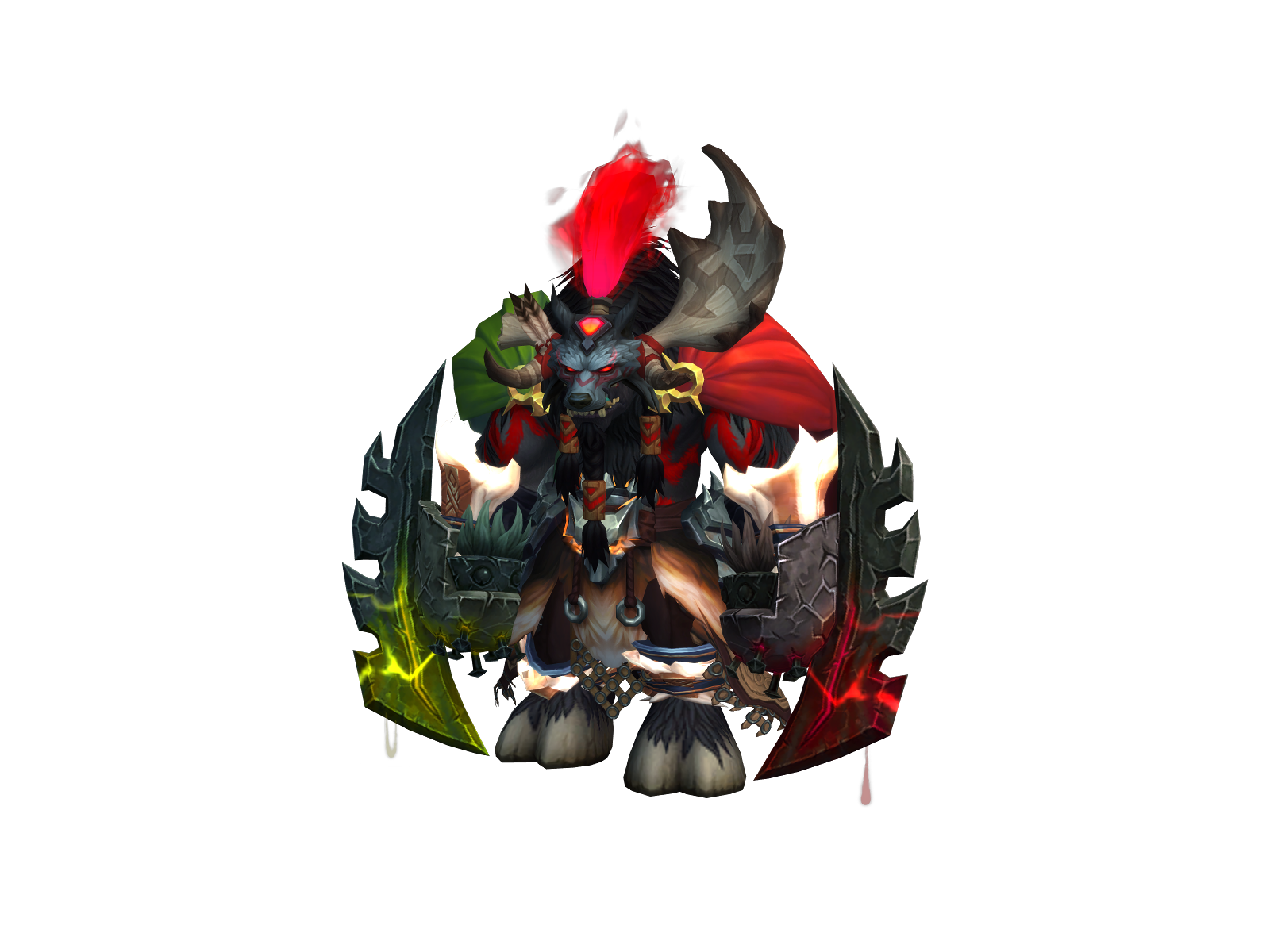 Babayagasha 3D character render