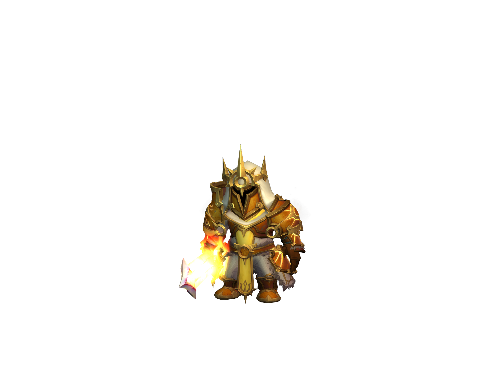 Hórussito 3D character render