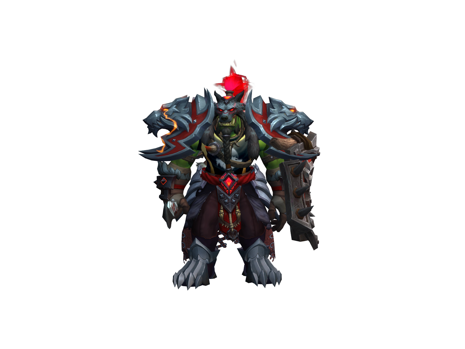 Gârdal 3D character render
