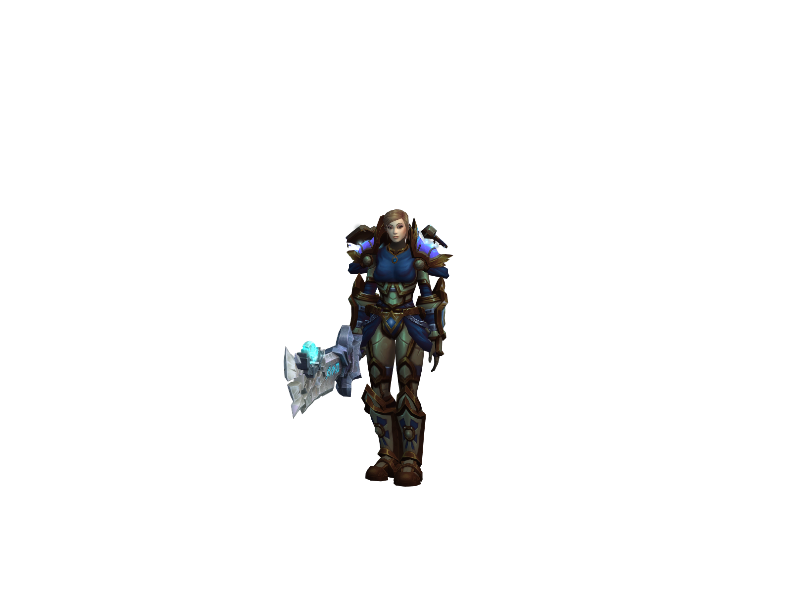 Bestowed 3D character render