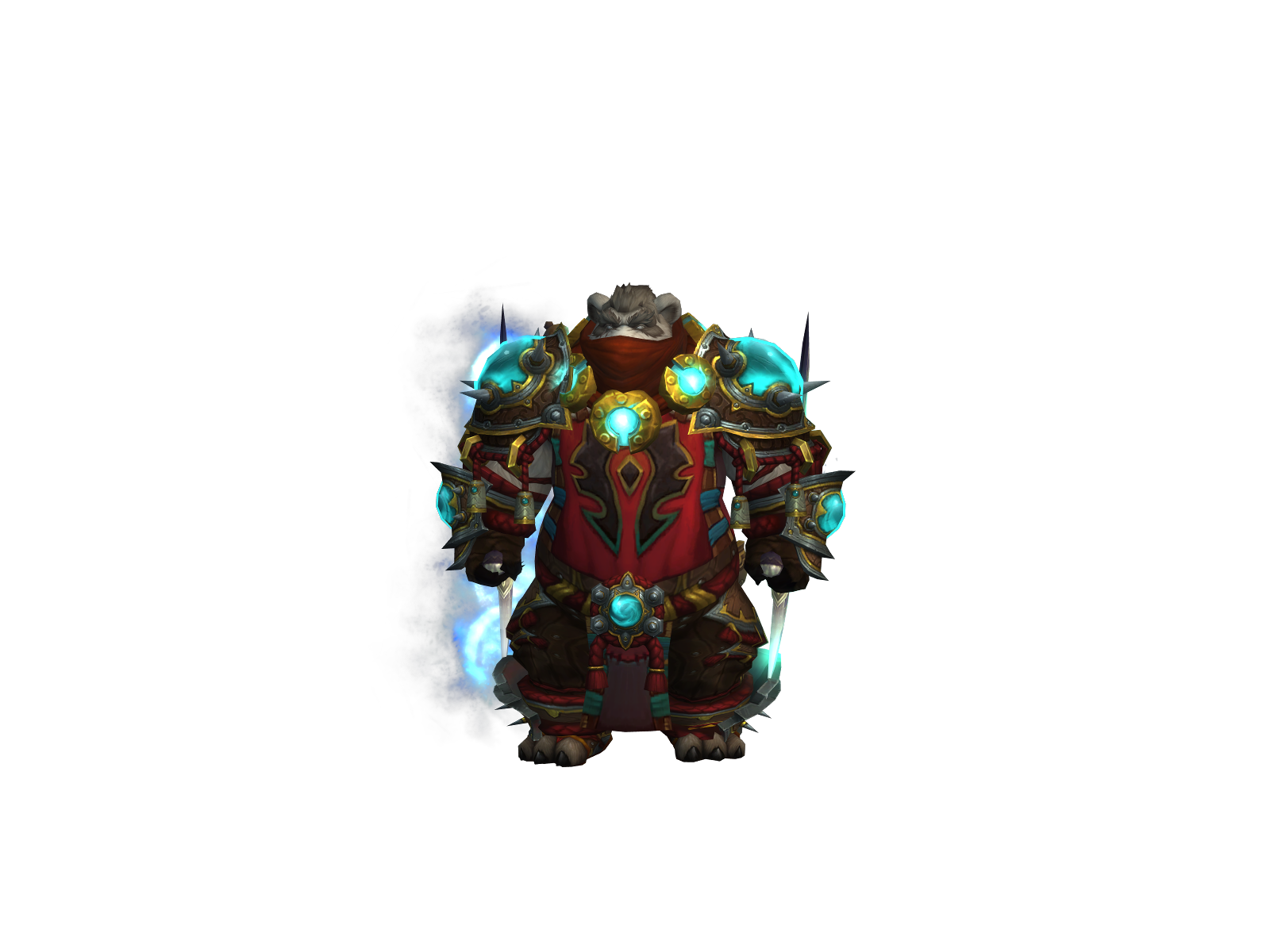 Arctotherium 3D character render
