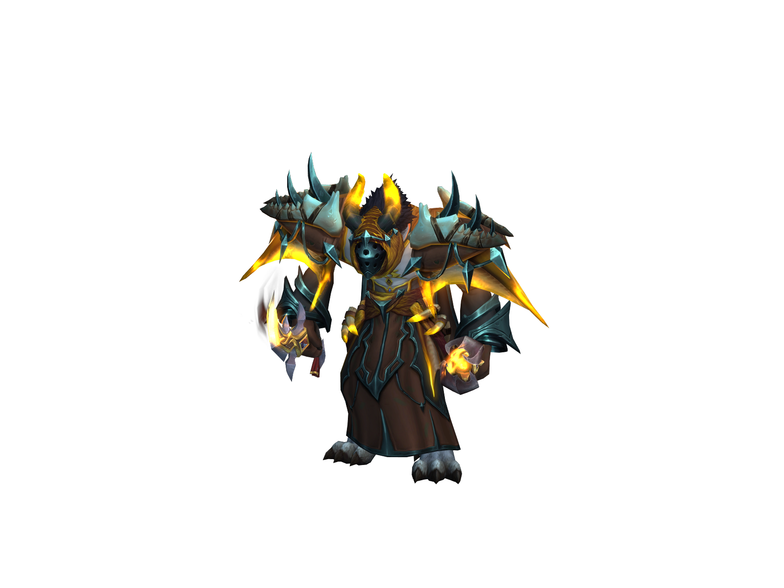 Solannu 3D character render