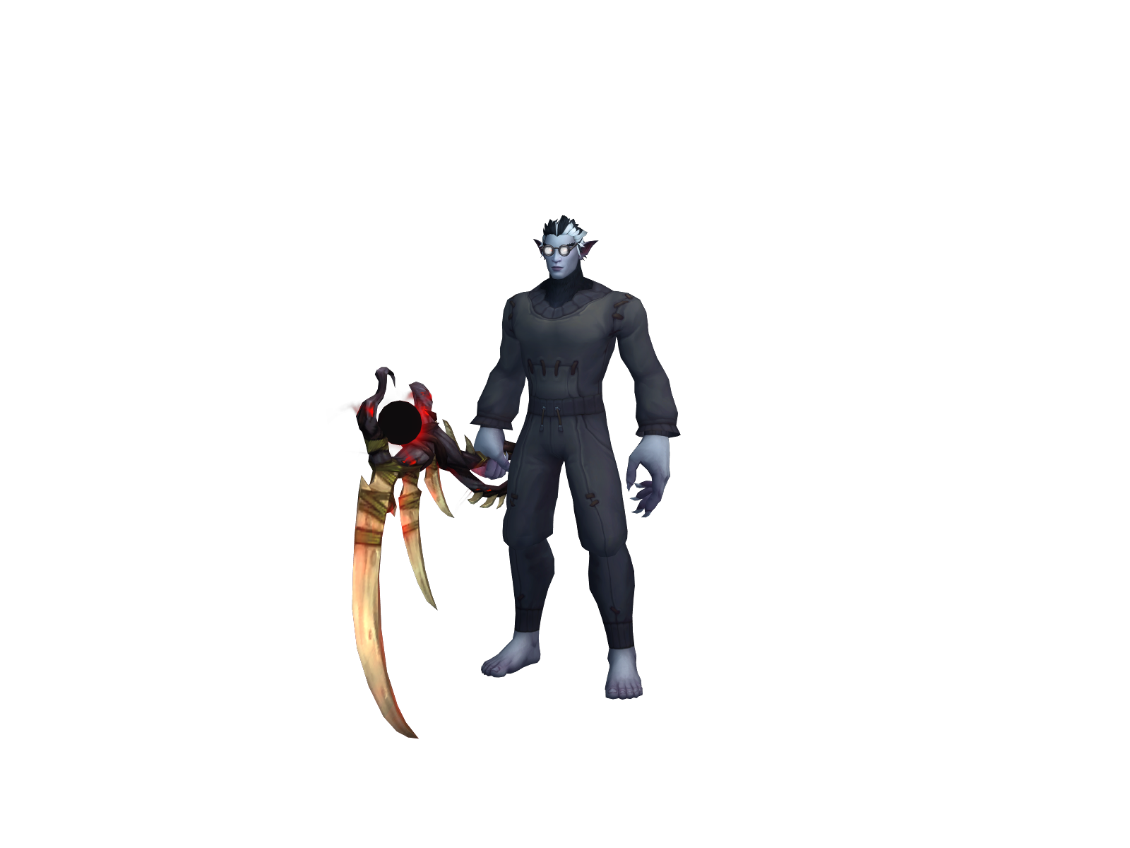 Dontcry 3D character render