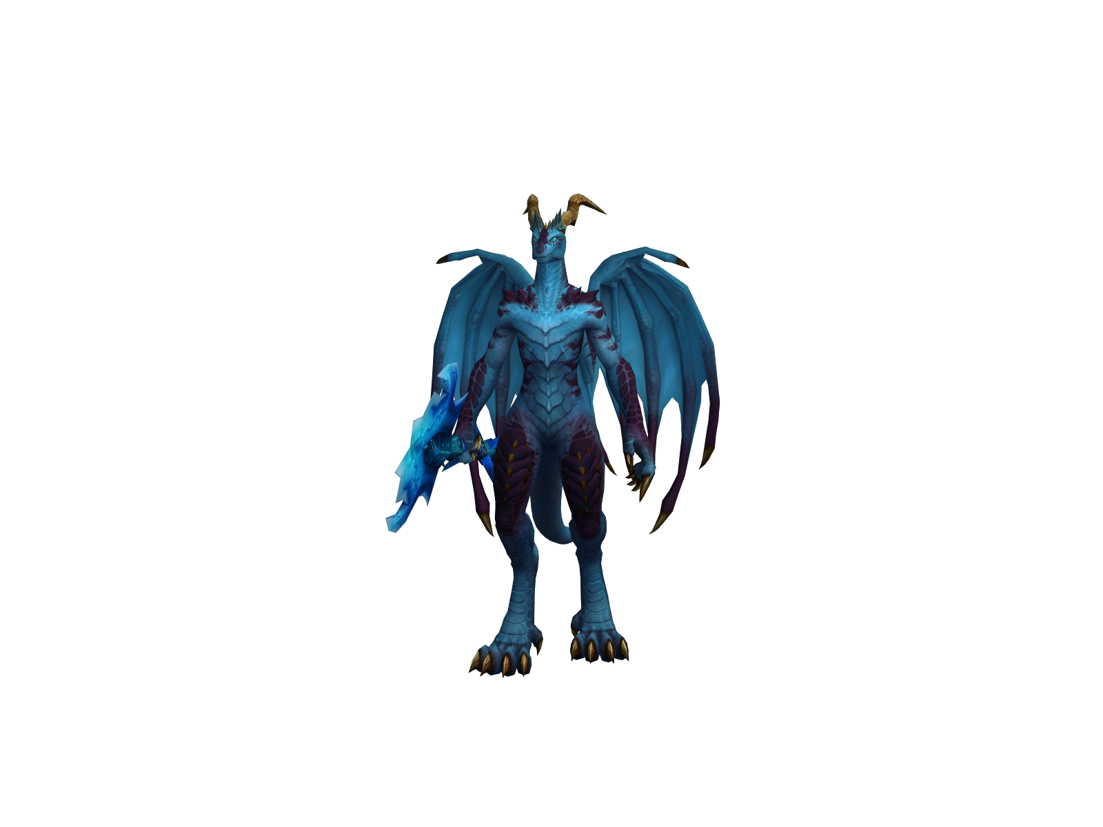 Etèrnithy 3D character render