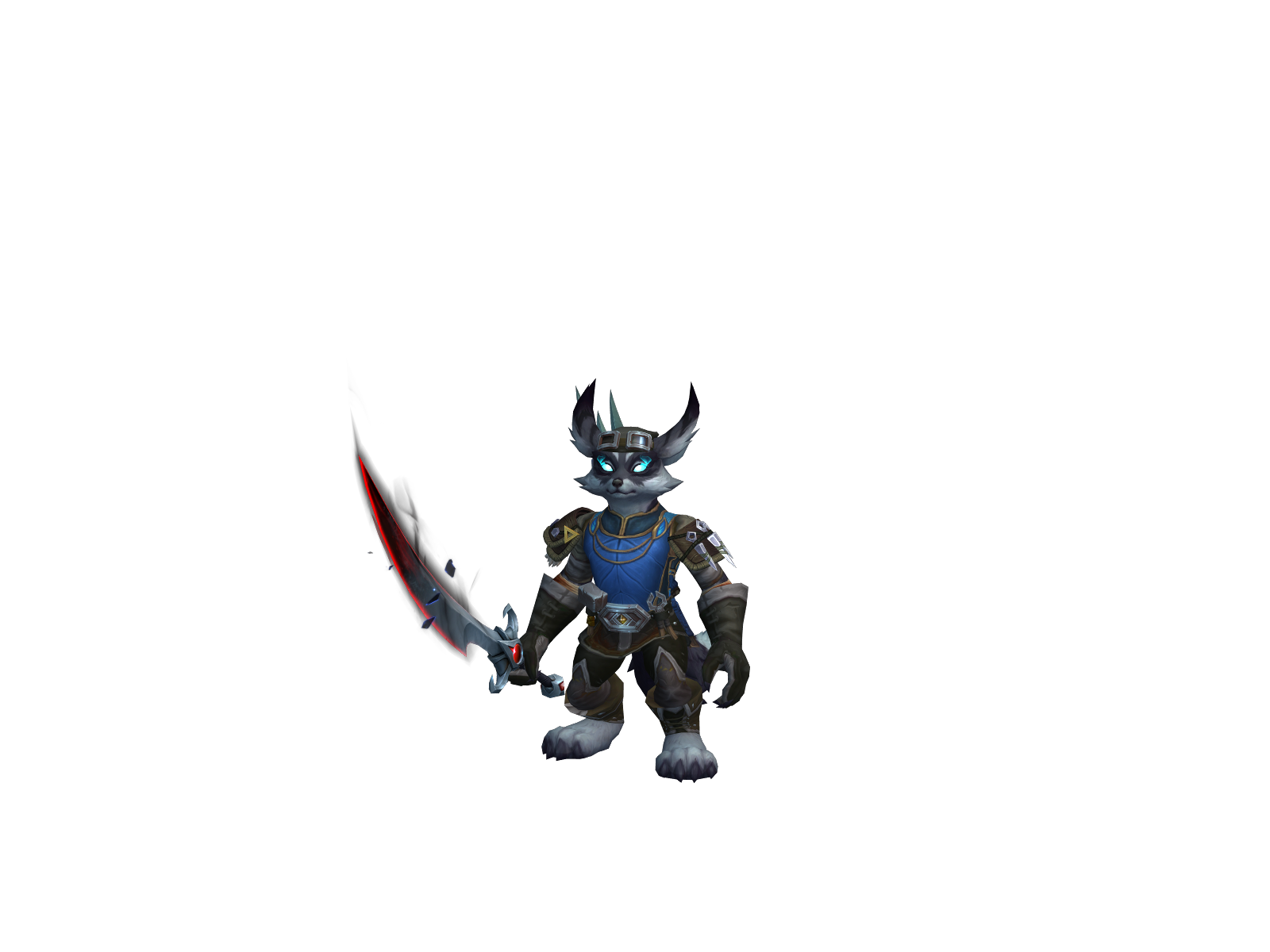 Cloomer 3D character render