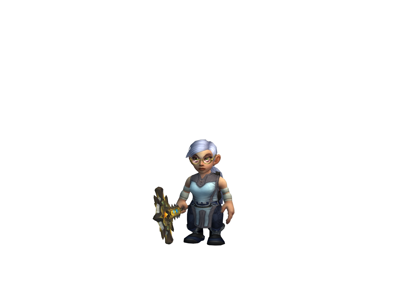 Adaghio 3D character render