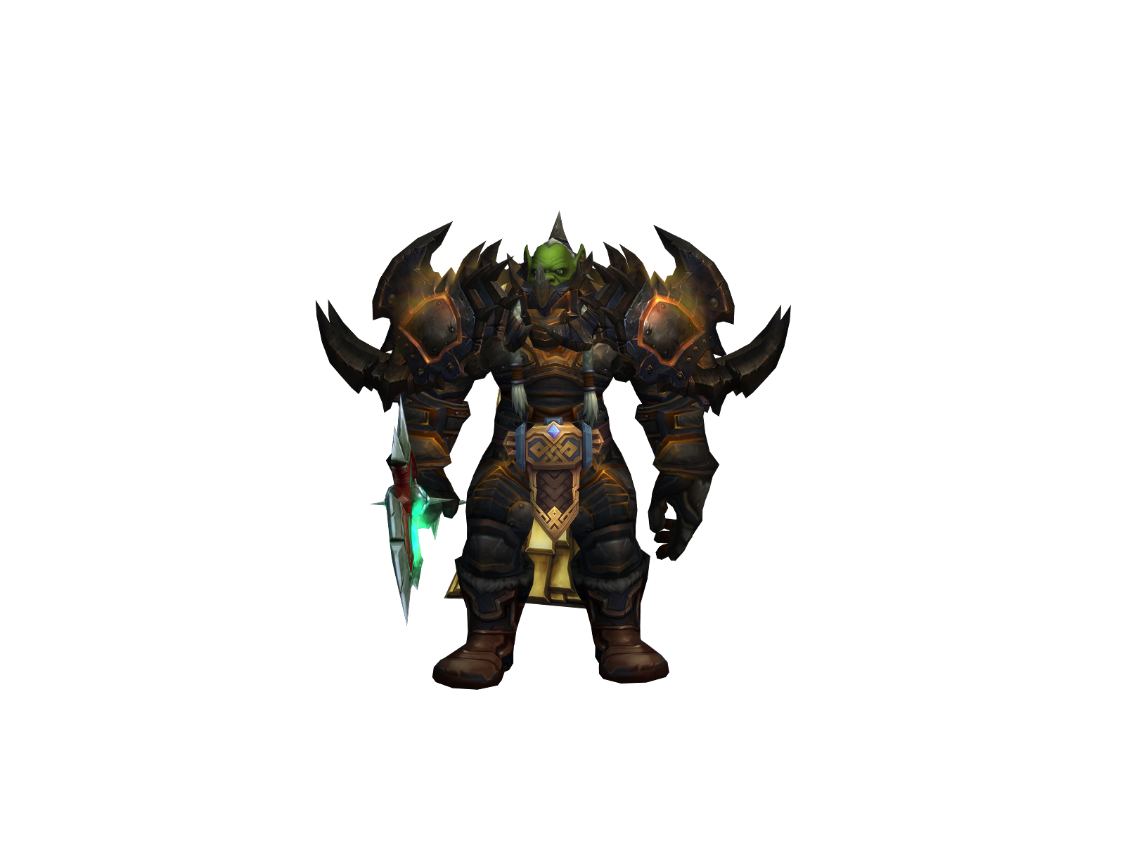 Ogunn 3D character render
