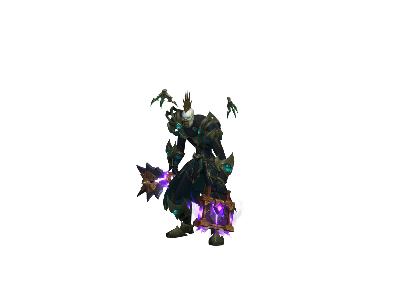 Pegote 3D character render
