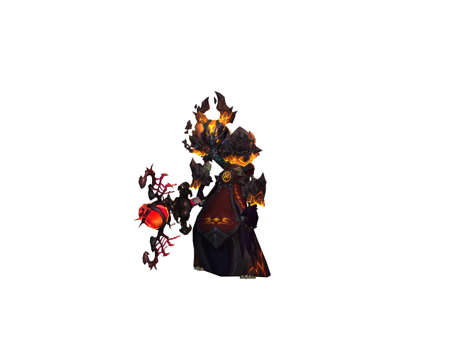 Mephïsto 3D character render