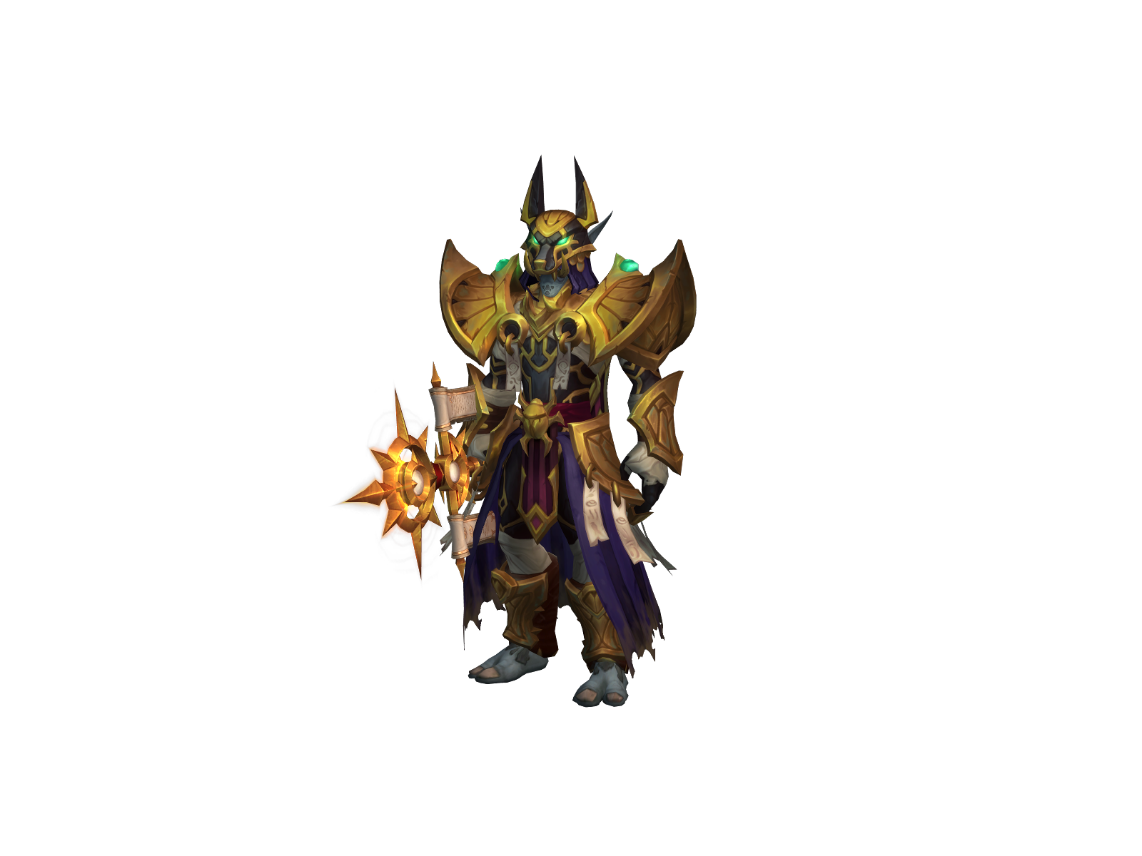 Tigba 3D character render