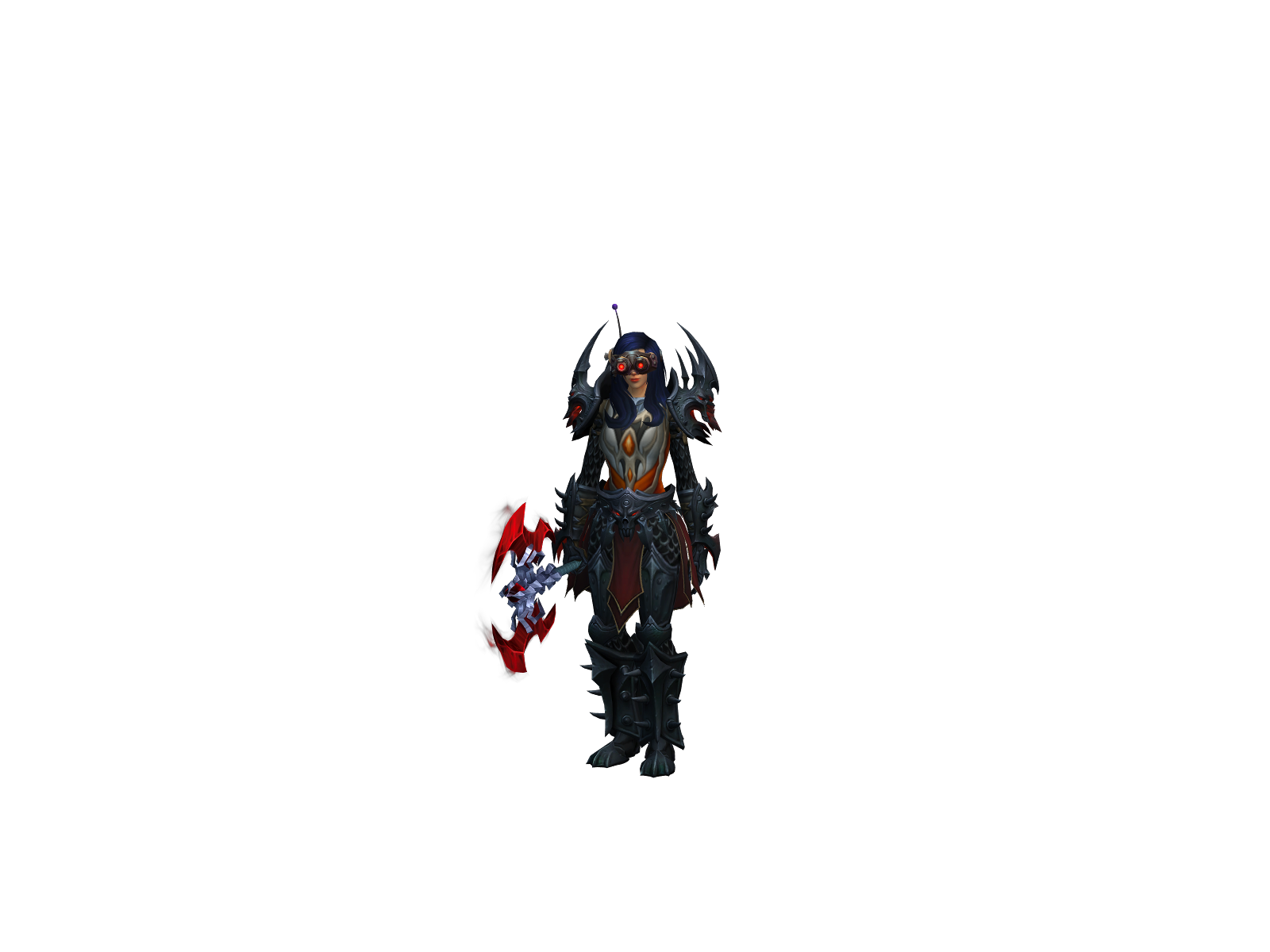 Xhelk 3D character render